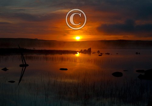 Sunset Nr Bayhead North Uist DM0380